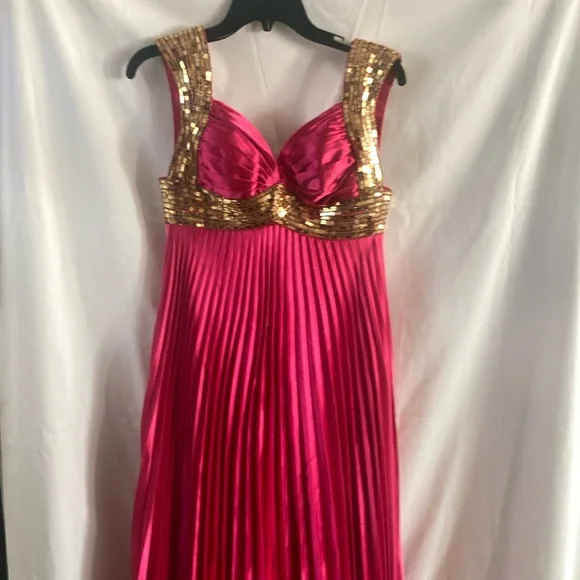 hot pink dress for women Vittoria Dress -Hot Pink main image 0